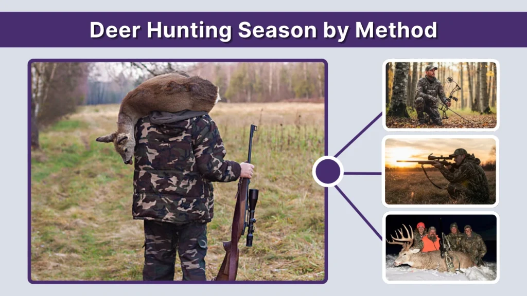 Deer Hunting Season by Method