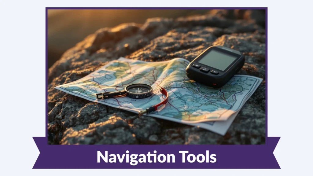 Navigation Tools (Map, Compass, or GPS)