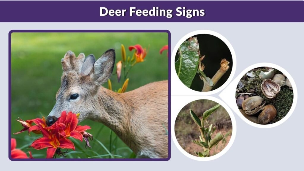Deer Feeding Signs