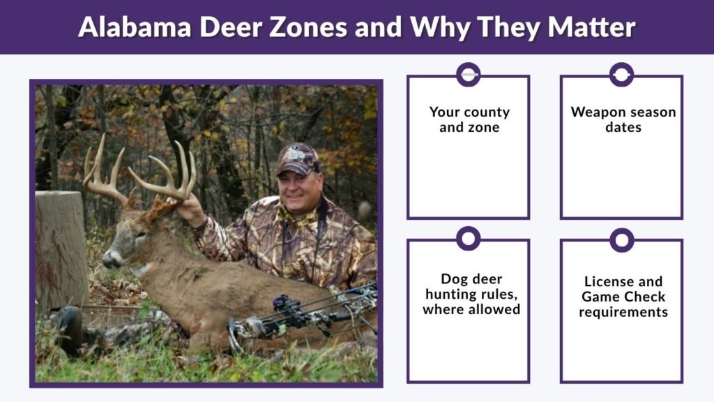Alabama Deer Zones and Why They Matter
