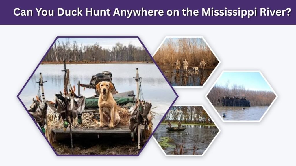 Can You Duck Hunt Anywhere on the Mississippi River?