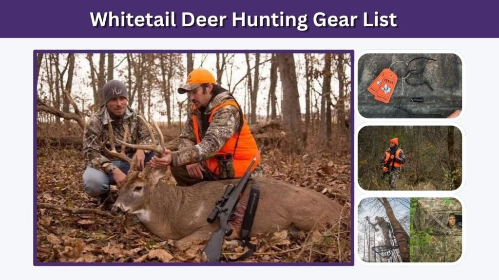 Whitetail Deer Hunting Gear List