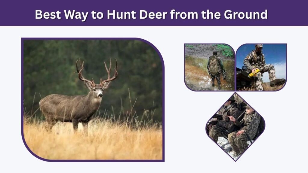 Best Way to Hunt Deer from the Ground
