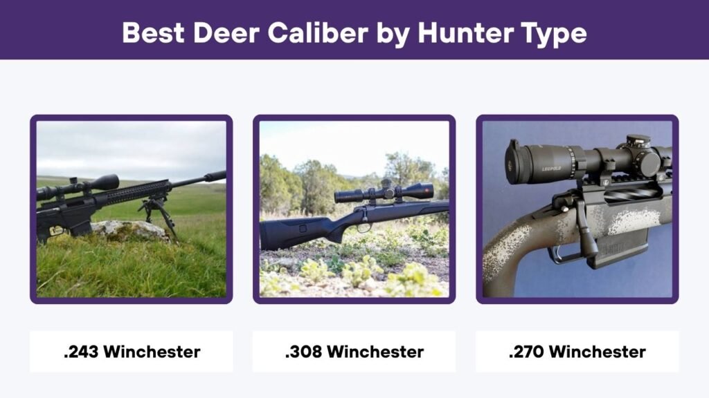 Best Deer Caliber by Hunter Type