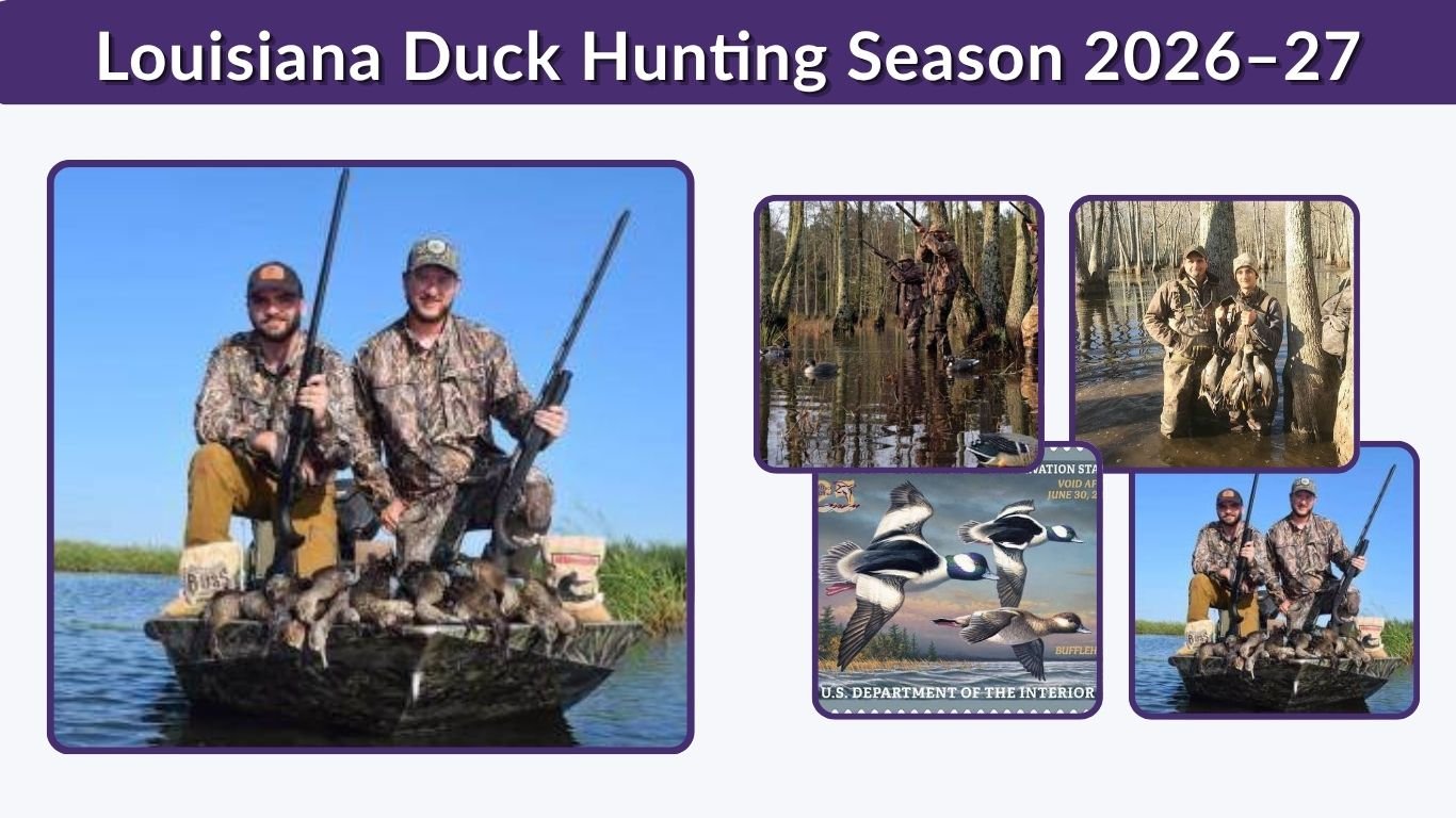 Louisiana Duck Hunting Season 2026–27: Dates and Rules