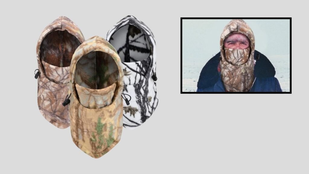 Camouflage Windproof Outdoor Balaclava Set