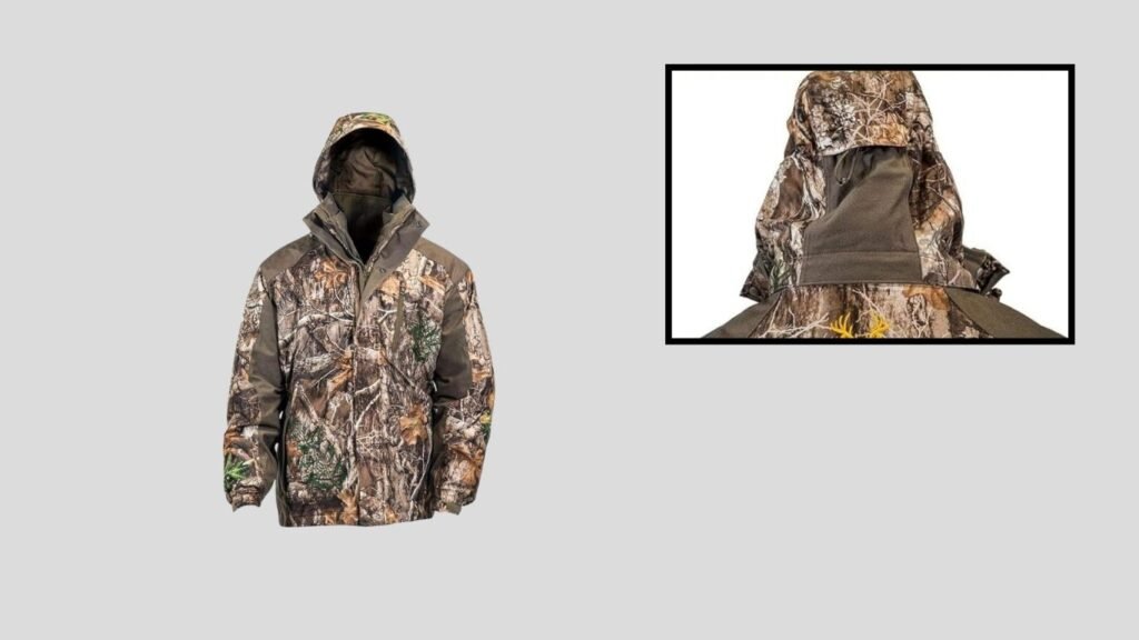 Men’s 3-in-1 Insulated Realtree Camo Hunting Parka