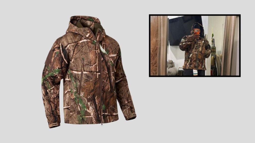  CARWORNIC Waterproof Fishing & Hunting Windbreaker Jacket