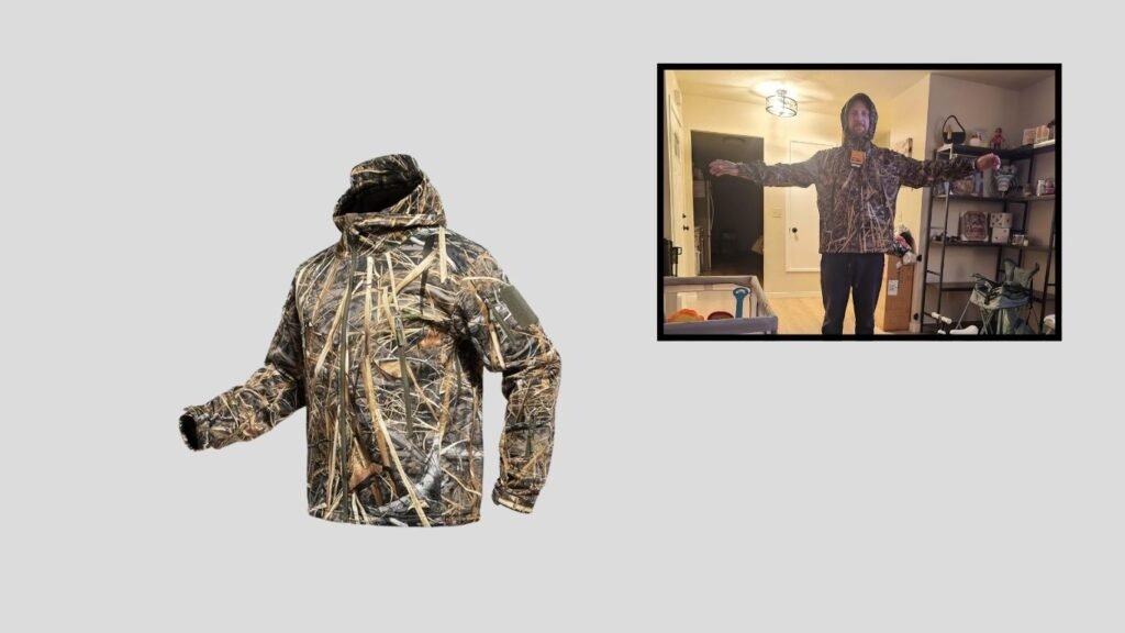 YEVHEV Windproof Camouflage Hunting Jacket