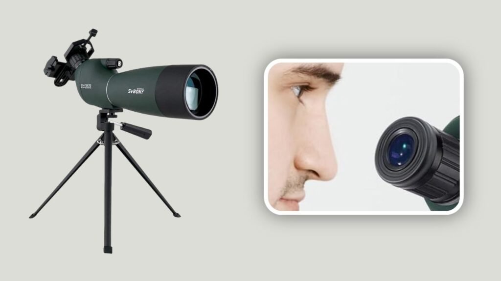 SVBONY SV28 25-75x70 Spotting Scope – Best for High Magnification