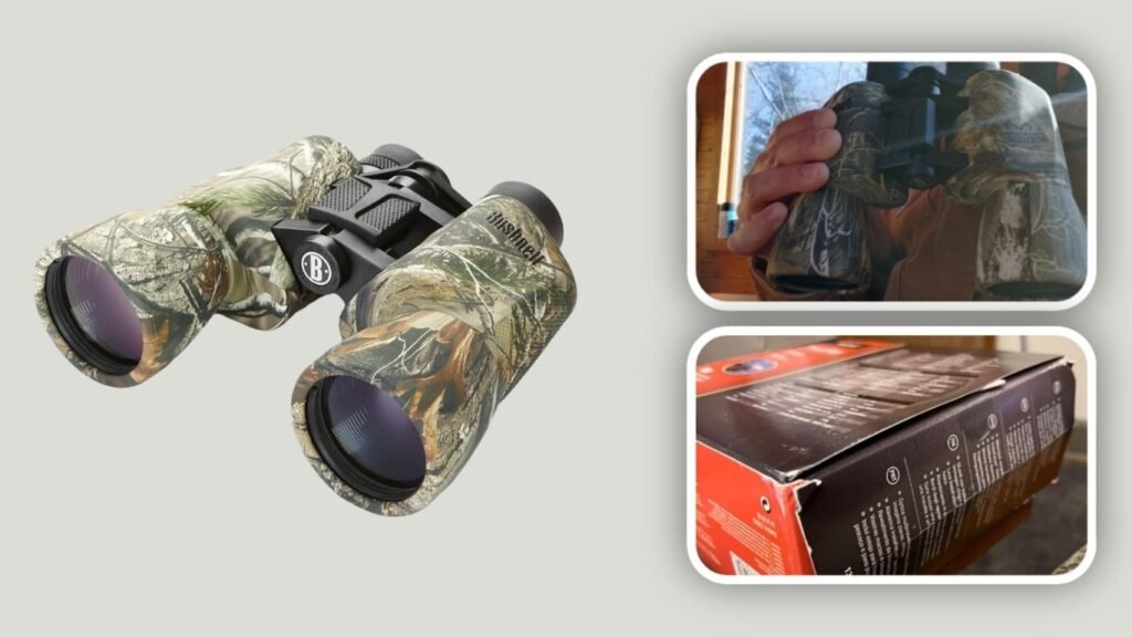 Bushnell PowerView 10x50 Instafocus Binoculars – Realtree AP