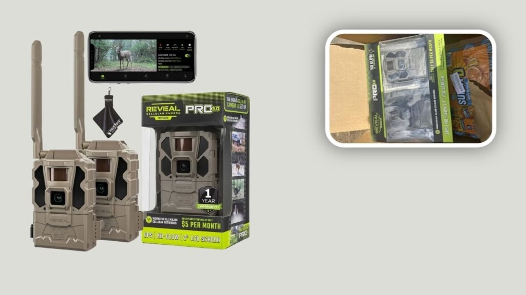 TACTACAM REVEAL Pro 3.0 Cellular Trail Camera 2-Pack