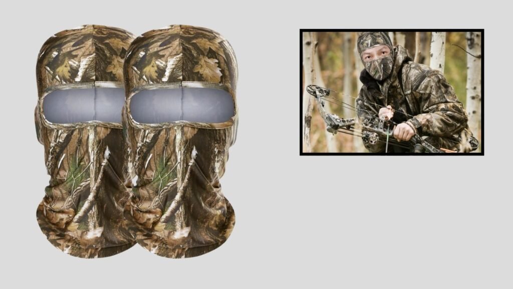 JIUSY 2-Pack Breathable Camouflage Balaclava