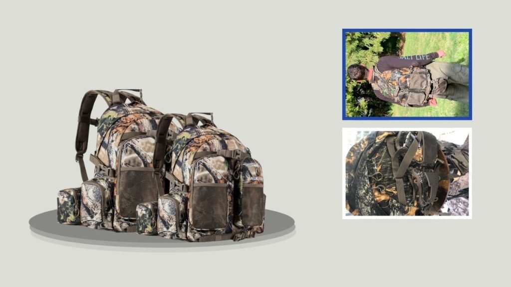 ALLBLESSED 35L Camo Hunting Day Pack