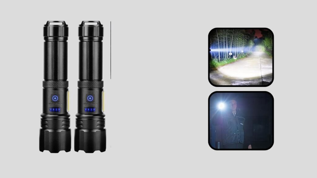 Sigoobal Rechargeable Waterproof Flashlight