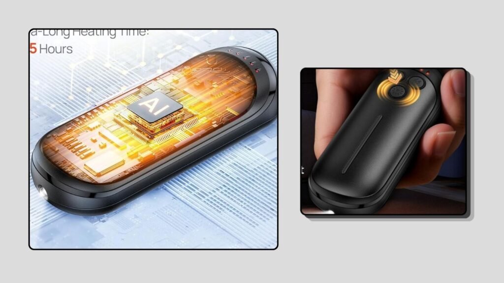  DeeKom Rechargeable Hand Warmers 2-Pack