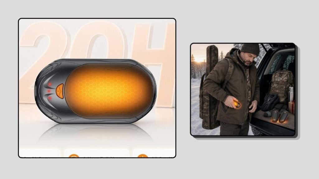 POMPONGO Rechargeable Hand Warmers 2-Pack