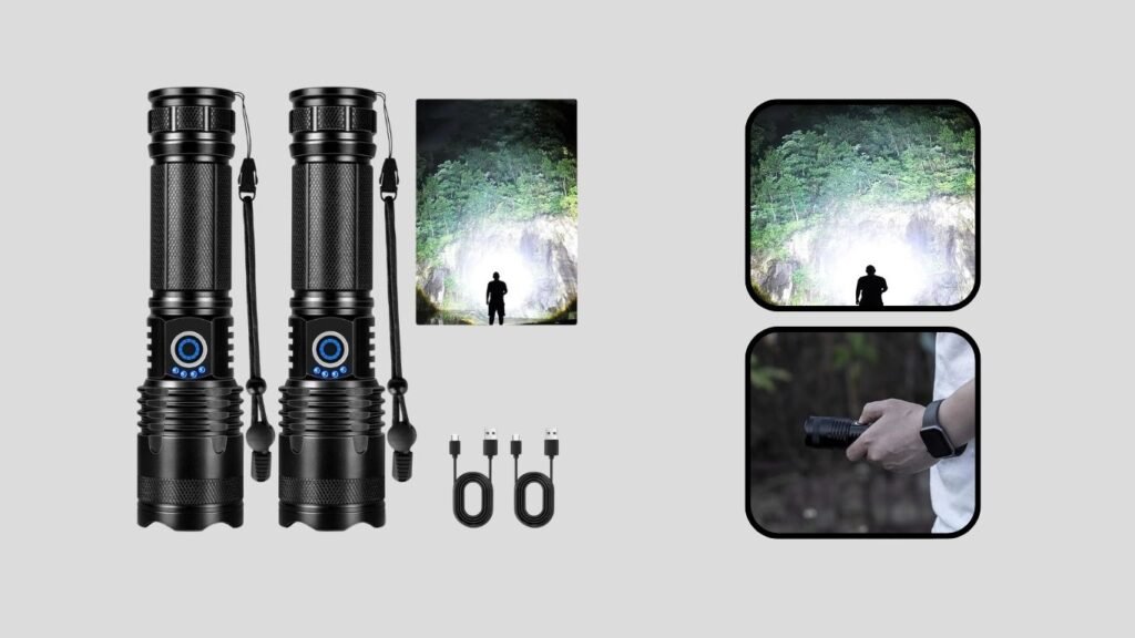 LBE Rechargeable Waterproof Multifunctional Flashlight