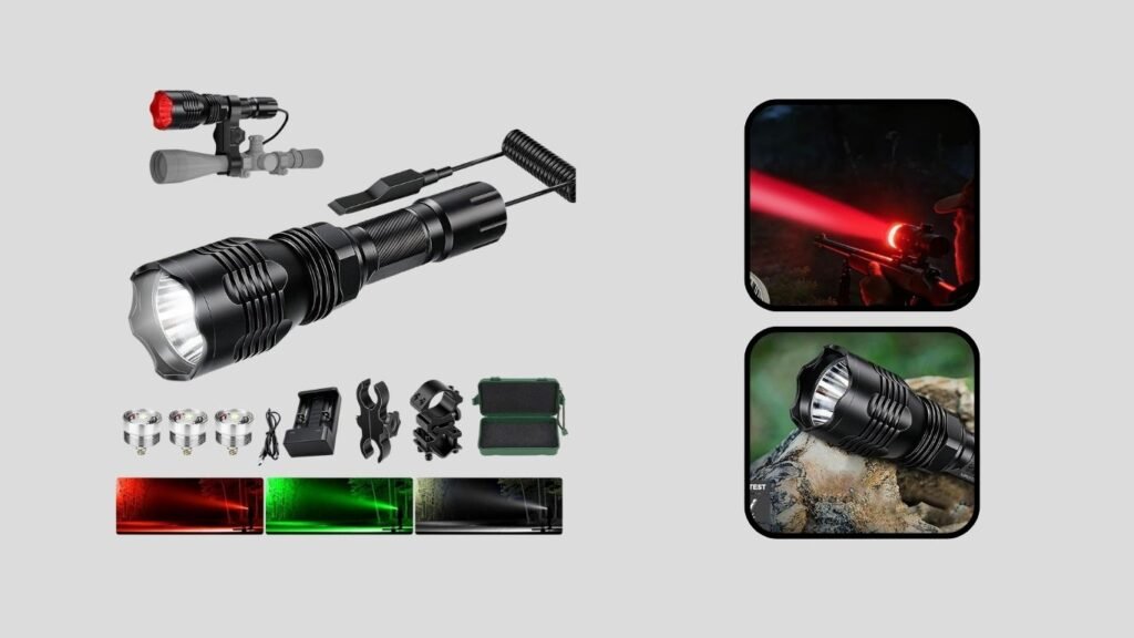Predator Interchangeable Hunting Flashlight
