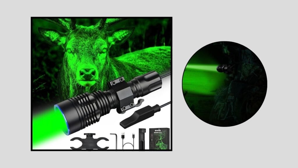 ANEKIM UC20Pro Green Hunting Flashlight