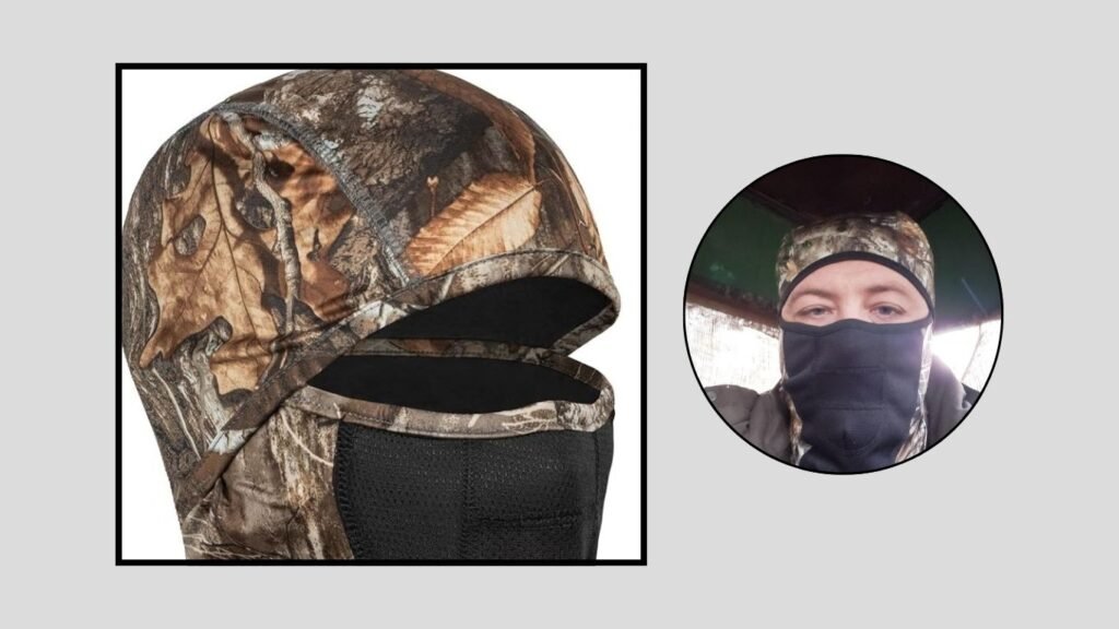 Lightweight Camo Face Mask for Hunting