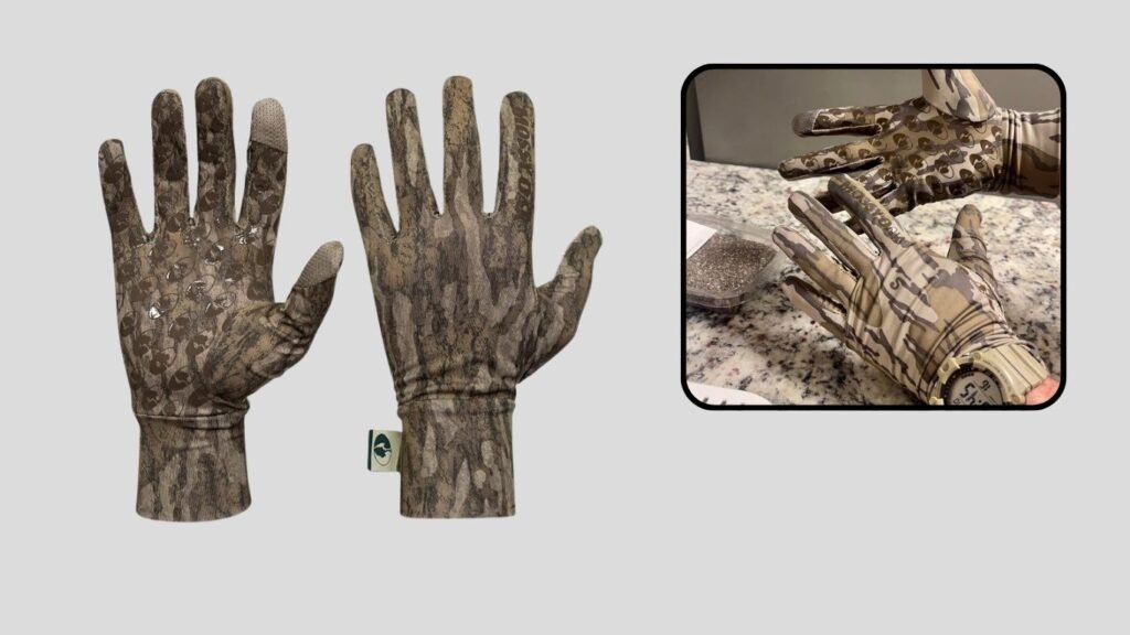 Mossy Oak Lightweight Camo Hunting Gloves