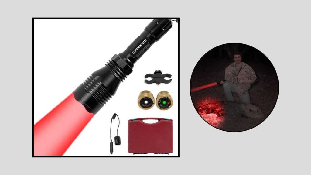 LUMENSHOOTER Green Predator Hunting Flashlight