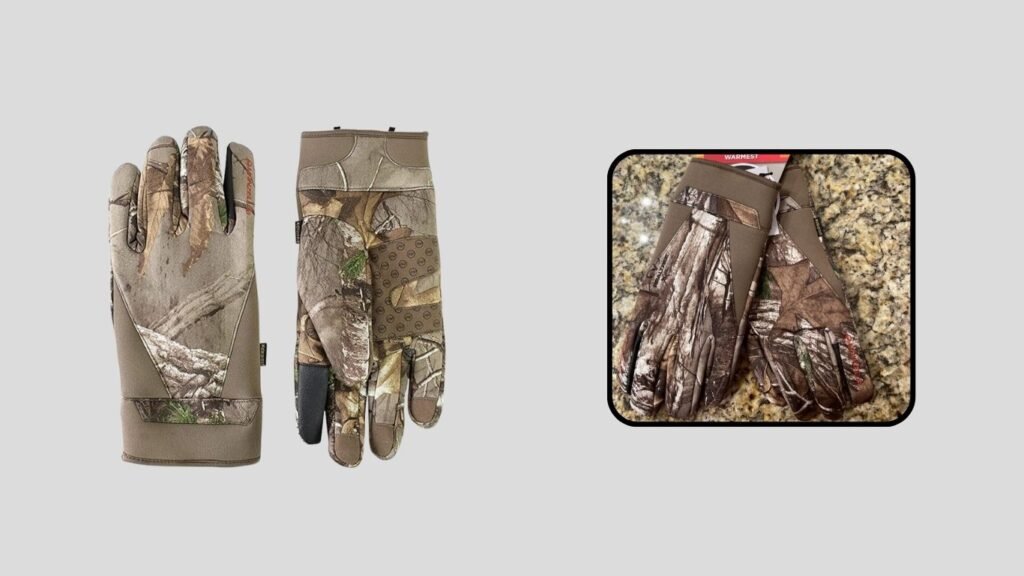 Manzella Men’s Coyote Waterproof Hunting Gloves