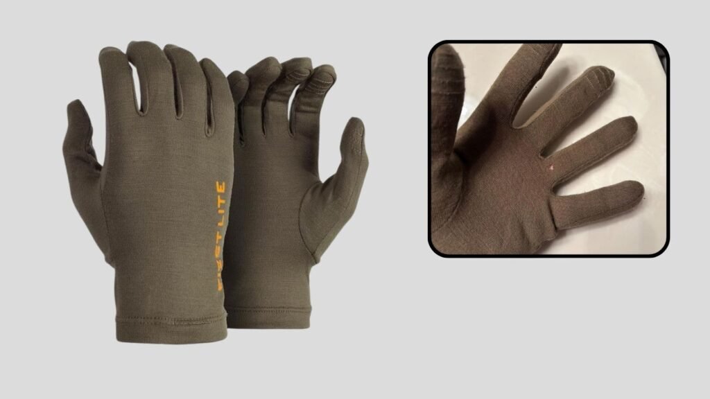 First Lite Aerowool Touch Liner Gloves