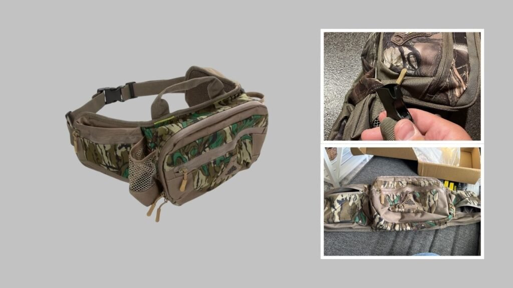 Mossy Oak Greenleaf Quiet Camo Fanny Pack