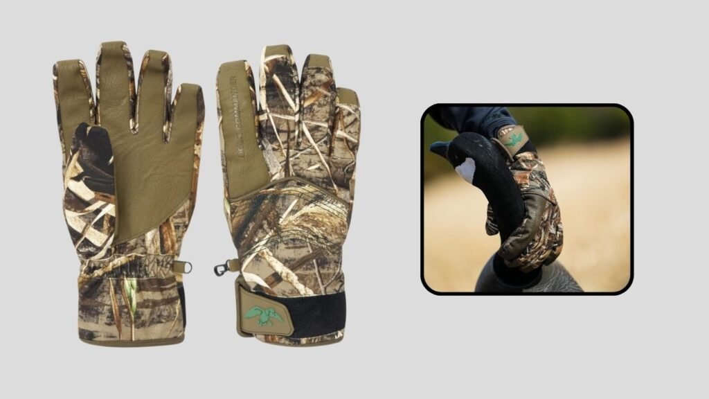 Duck Commander x Hot Shot Double-Reed Waterproof Hunting Gloves