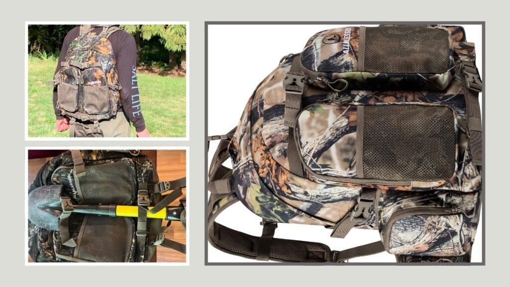 ALLBLESSED 35L Waterproof Camo Hunting Backpack