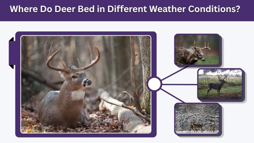Where Do Deer Bed in Different Weather Conditions?