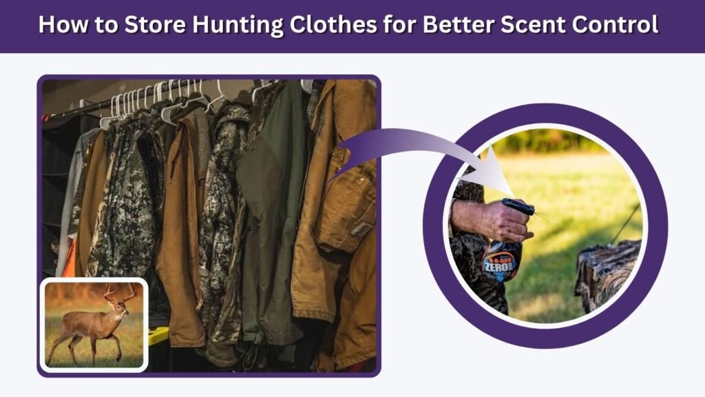 How to Store Hunting Clothes for Better Scent Control