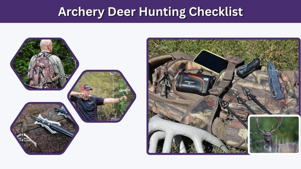 Archery Deer Hunting Checklist