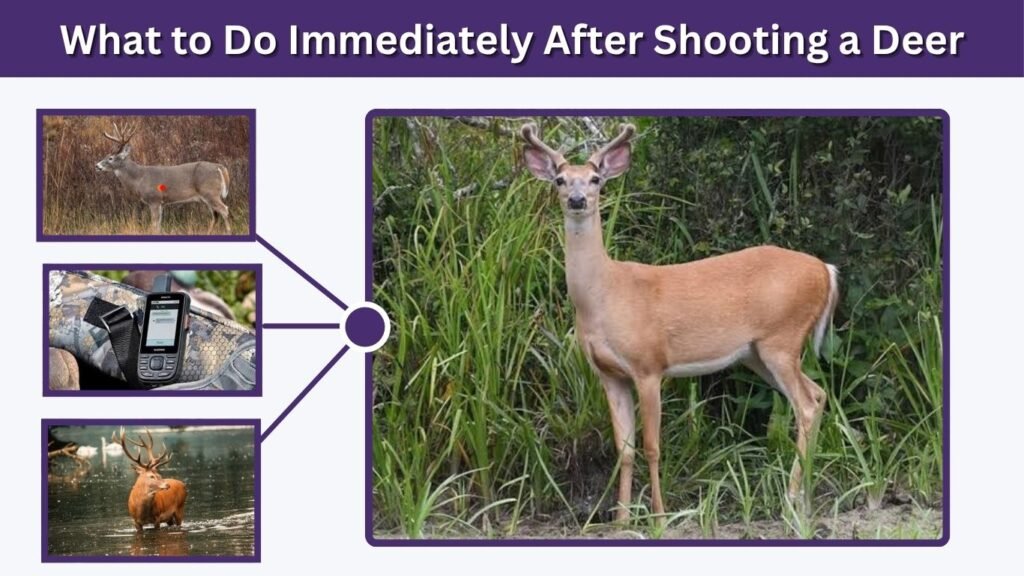 What to Do Immediately After Shooting a Deer