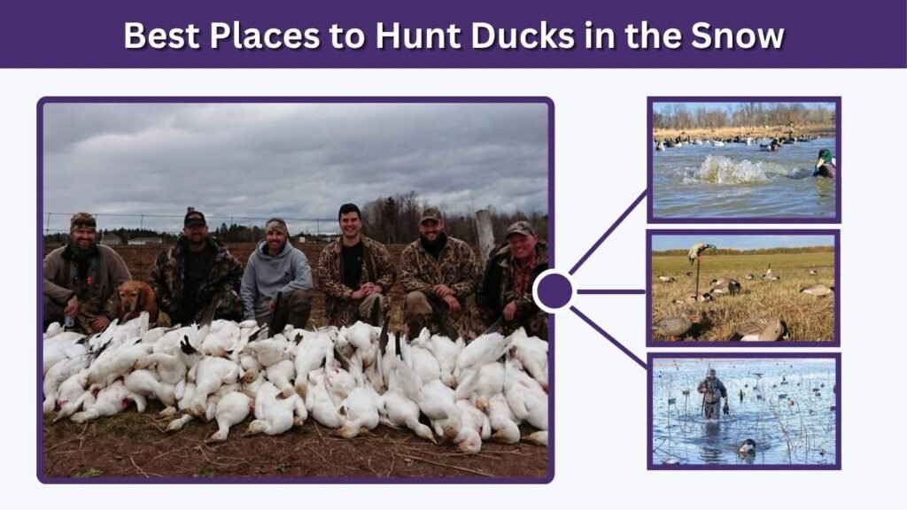 Best Places to Hunt Ducks in the Snow