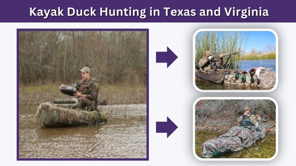 Kayak Duck Hunting in Texas and Virginia