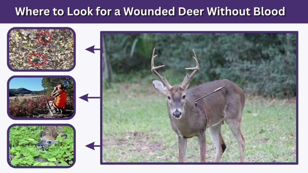 Where to Look for a Wounded Deer Without Blood