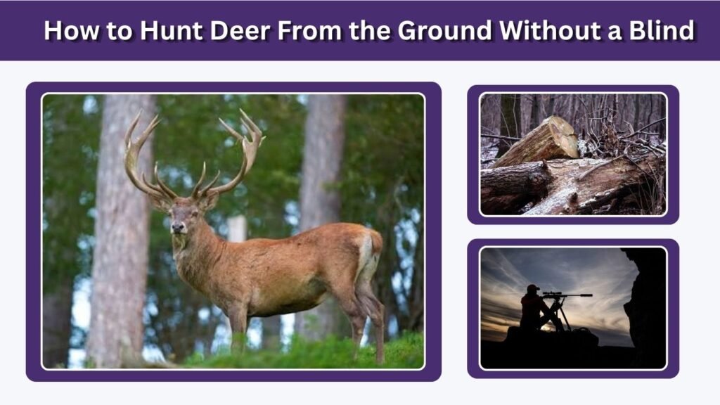 How to Hunt Deer From the Ground Without a Blind