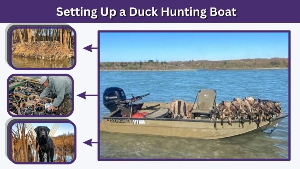 Setting Up a Duck Hunting Boat